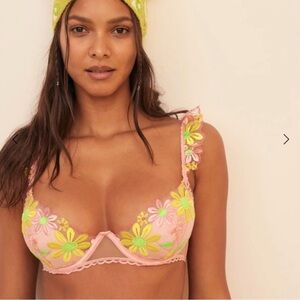 For Love & Lemons Daisy Jane flower bra